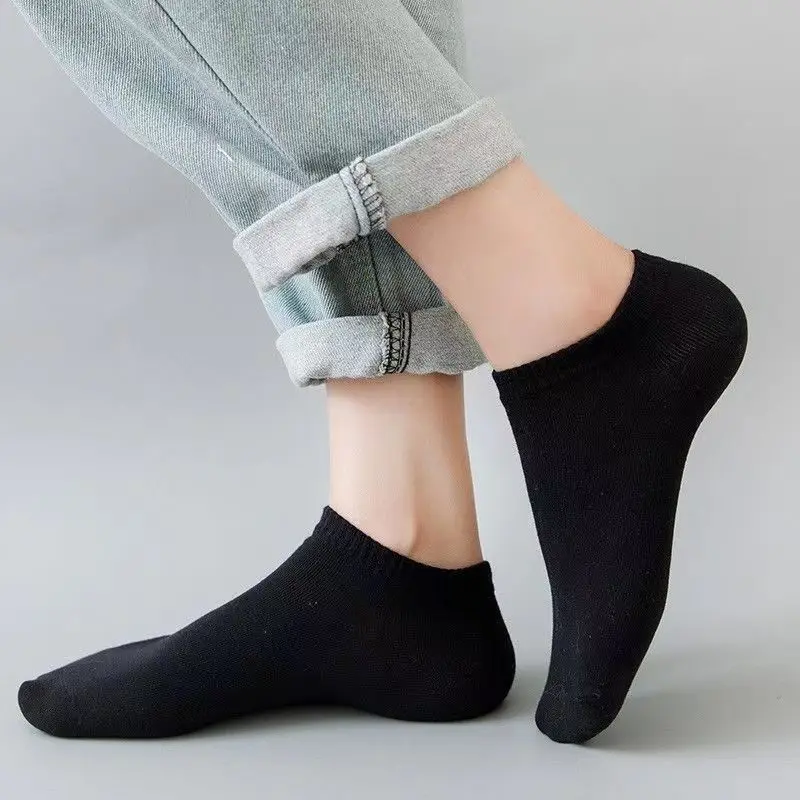 5 Pairs Unisex Casual Plain Co - огляд і ціна Ankle Sock Low Cut
