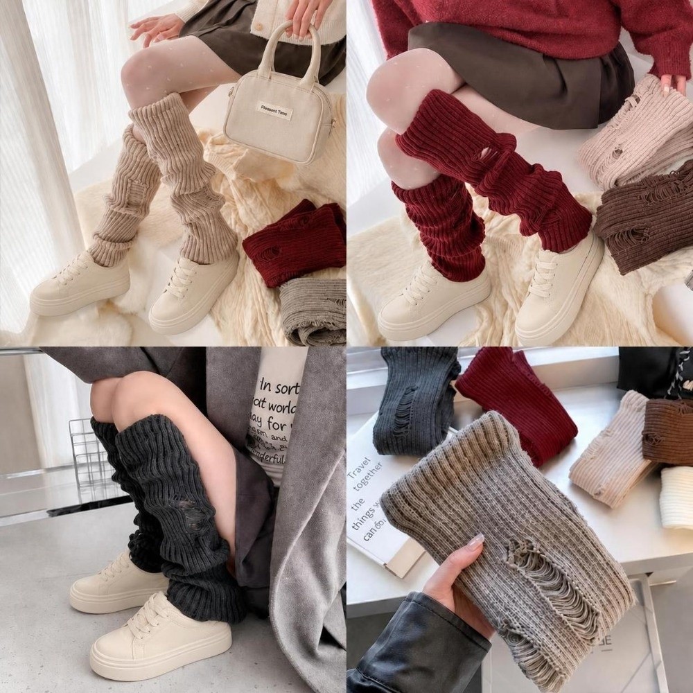 Warm Knit Leg Warmers Stretch  - огляд і ціна Boot Sock Slouchy