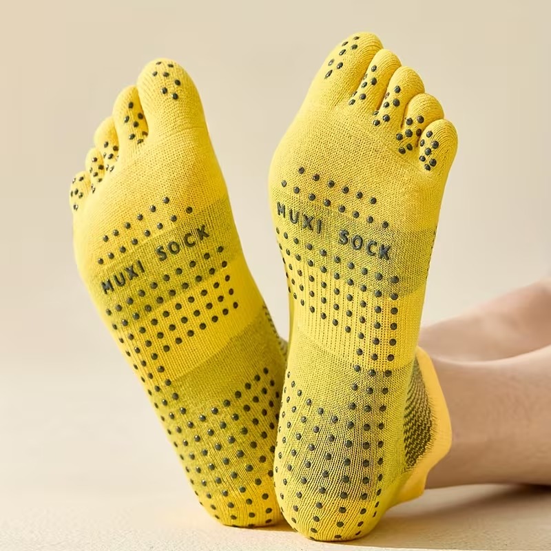 Men's 3-Pair Toe Socks Anti-Sl - огляд і ціна Grip Sock Yoga
