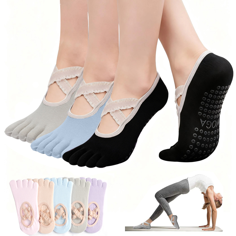 Ladies Non-Slip Pilates Socks  - огляд і ціна Grip Sock Yoga