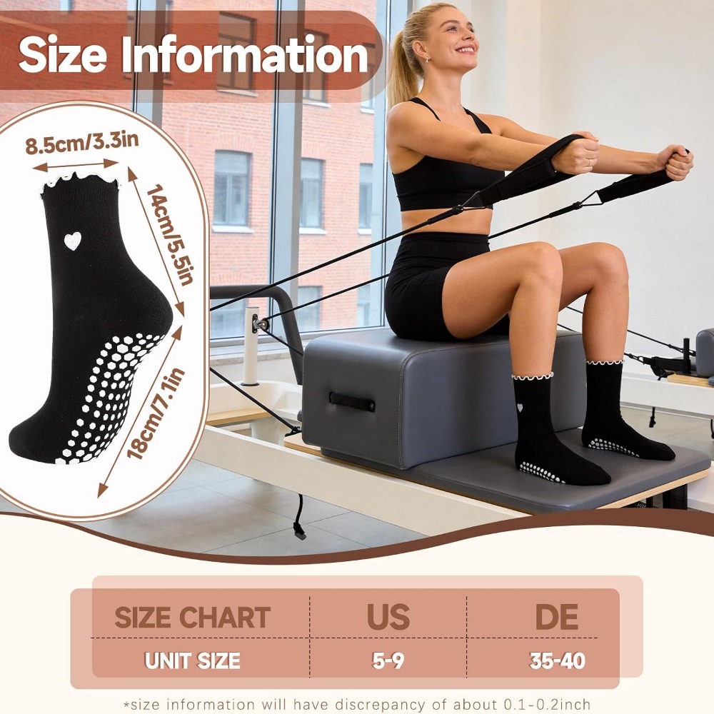 Stylish Yoga Socks with Non-Sl - огляд і ціна Grip Sock Yoga