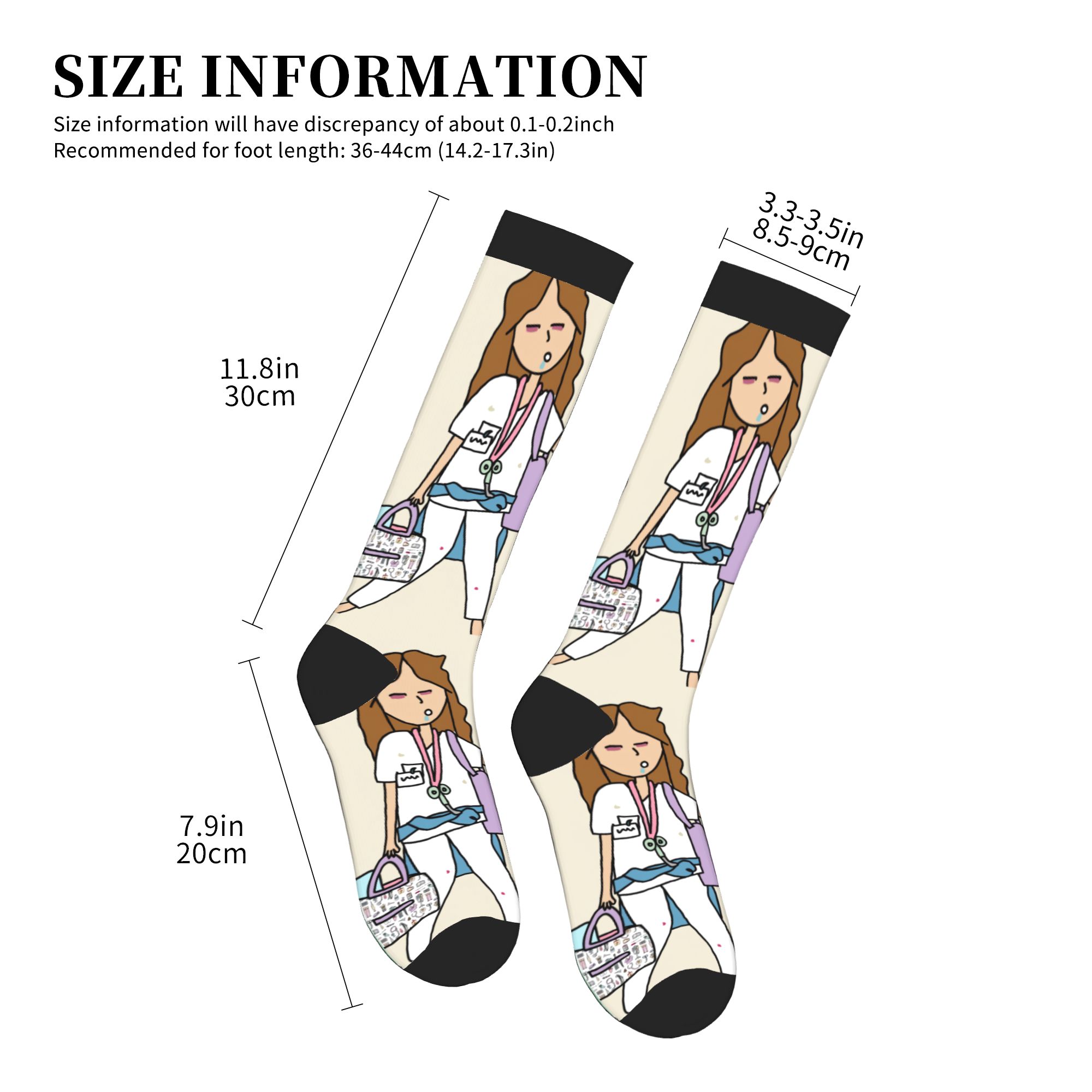 Enfermera En Apuros Doctor Nur - огляд і ціна Compression Sock Medical
