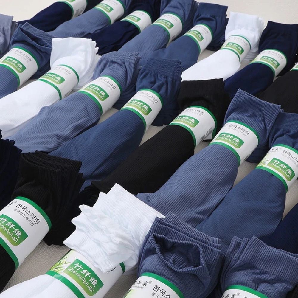 10Pairs Casual Breathable Men  - огляд і ціна Silk Sock Bamboo