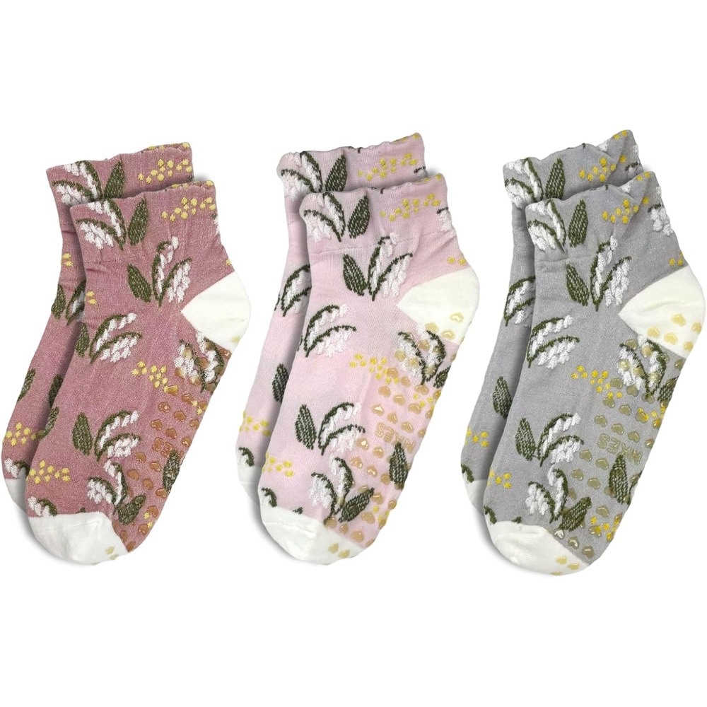 Floral Jacquard Yoga Socks for - огляд і ціна Grip Sock Yoga