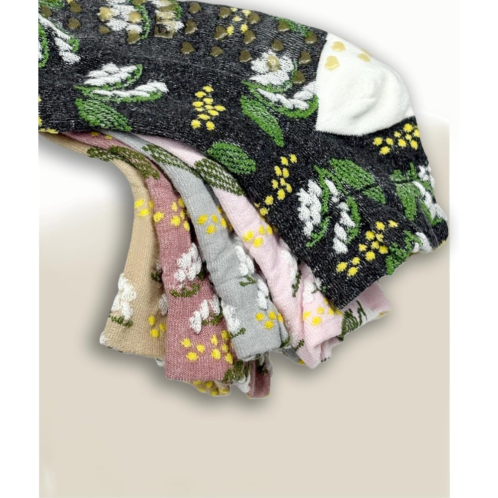 Floral Jacquard Yoga Socks for - огляд і ціна Grip Sock Yoga