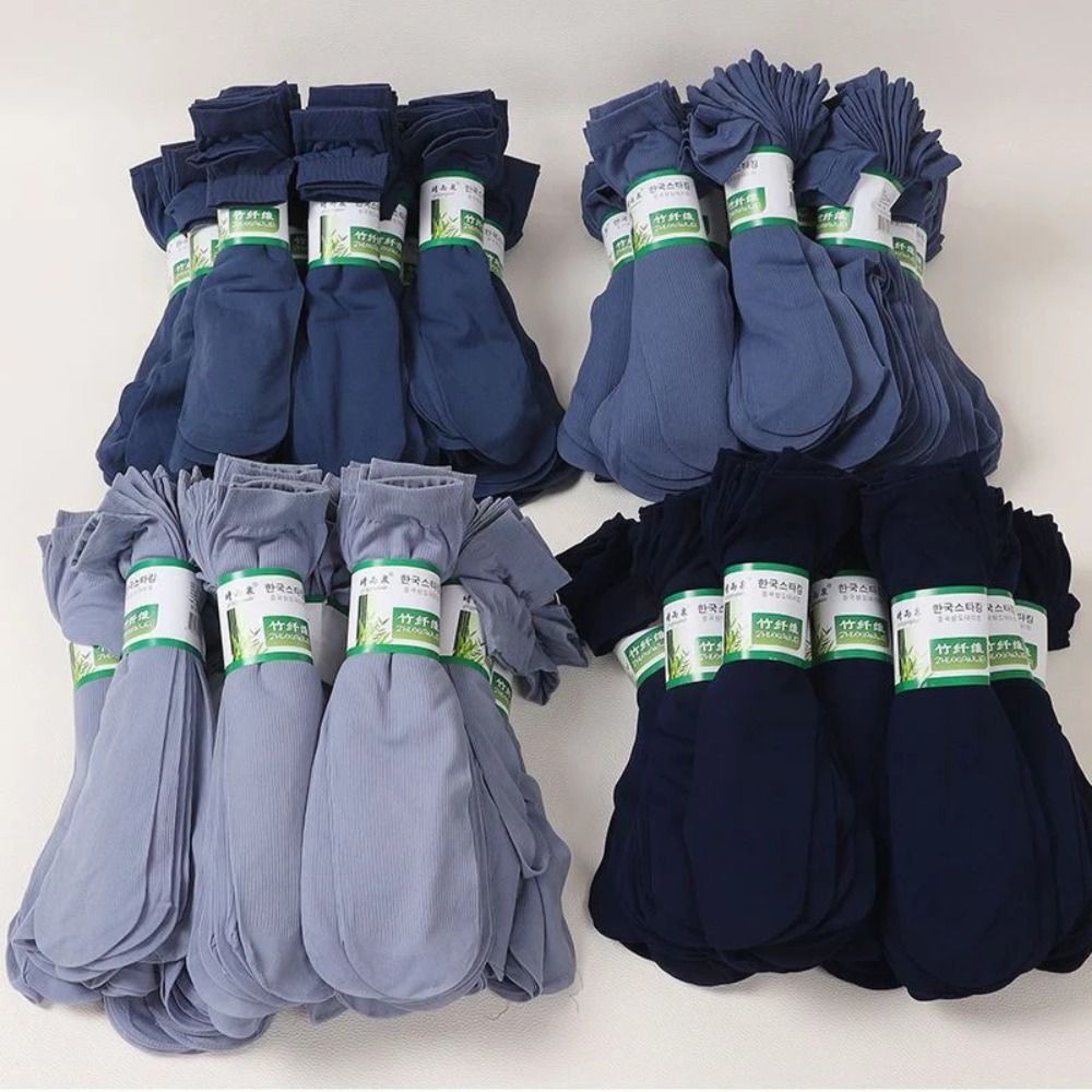 10pairs Fashion Men Ice Silk S - огляд і ціна Silk Sock Bamboo