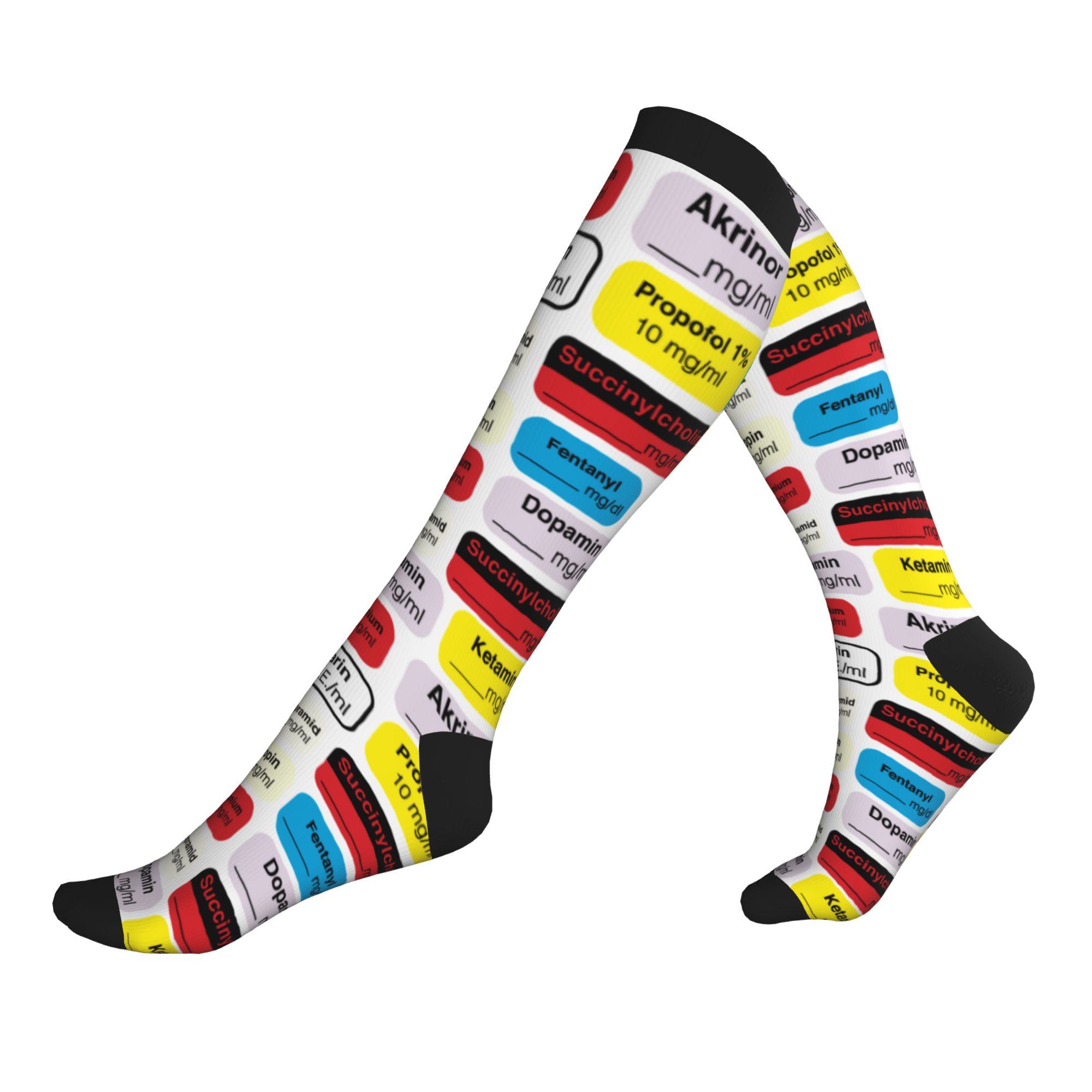 Anesthesia Medication Labels M - огляд і ціна Compression Sock Medical